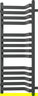 Mexen Loop grzejnik łazienkowy 1000 x 375 mm, 572 W, antracyt - W129-1000-350-00-66