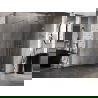 Mexen Lunar ścianka prysznicowa Walk-in prawa 160 x 200 cm, transparent 8 mm, złota - 830-160-000-50-00-P