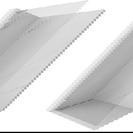 Mexen Lunar L ścianka prysznicowa Walk-in lewa 50 x 200 cm, transparent 8 mm, chrom - 830L-050-000-01-00-L