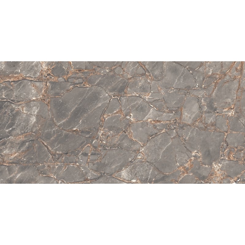 Mexen Rubble Grey gres szkliwiony rekt. G1, płytka podłogowo-ścienna 120 x 60 cm, carving - TL401-120-060-02