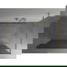 Mexen Kioto ścianka prysznicowa wolnostojąca 110 x 200 cm, grafit 8 mm, złota - 800-110-002-50-40