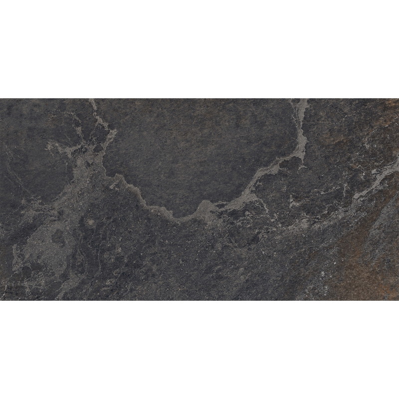 Mexen Blaze Nero gres szkliwiony rekt. G1, płytka podłogowo-ścienna 120 x 60 cm, carving - TL420-120-060-01