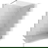 Mexen Lunar ścianka prysznicowa Walk-in prawa 100 x 200 cm, transparent 8 mm, gun metal - 830-100-000-95-00-P