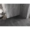 Mexen Lunar ścianka prysznicowa Walk-in prawa 100 x 200 cm, transparent 8 mm, nikiel szczotkowany - 830-100-000-97-00-P