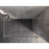 Mexen Lunar ścianka prysznicowa Walk-in prawa 130 x 200 cm, transparent 8 mm, nikiel szczotkowany - 830-130-000-97-00-P