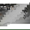 Mexen Kioto ścianka prysznicowa wolnostojąca 100 x 200 cm, czarna ramka 8 mm, chrom - 800-100-002-01-70