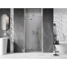 Mexen Lunar drzwi prysznicowe uchylne lewe 70 cm, transparent, chrom - 834-070-000-01-00-L