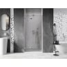 Mexen Lunar drzwi prysznicowe uchylne lewe 80 cm, transparent, chrom - 834-080-000-01-00-L