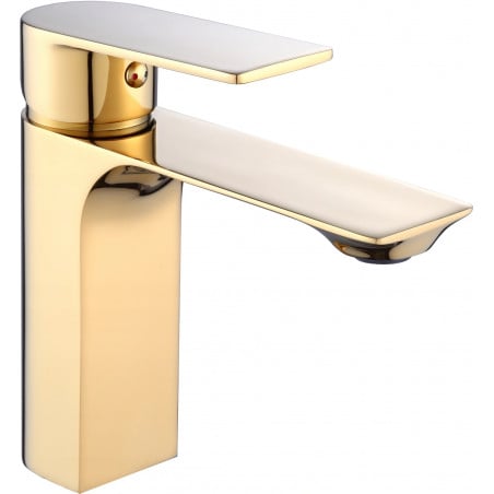 Mexen Alexa bateria umywalkowa, złota - 71200-50