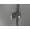 Mexen Lunar drzwi prysznicowe uchylne lewe 110 cm, transparent, chrom - 834-110-000-01-00-L