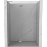 Mexen Lunar drzwi prysznicowe uchylne lewe 135 cm, transparent, chrom - 834-135-000-01-00-L
