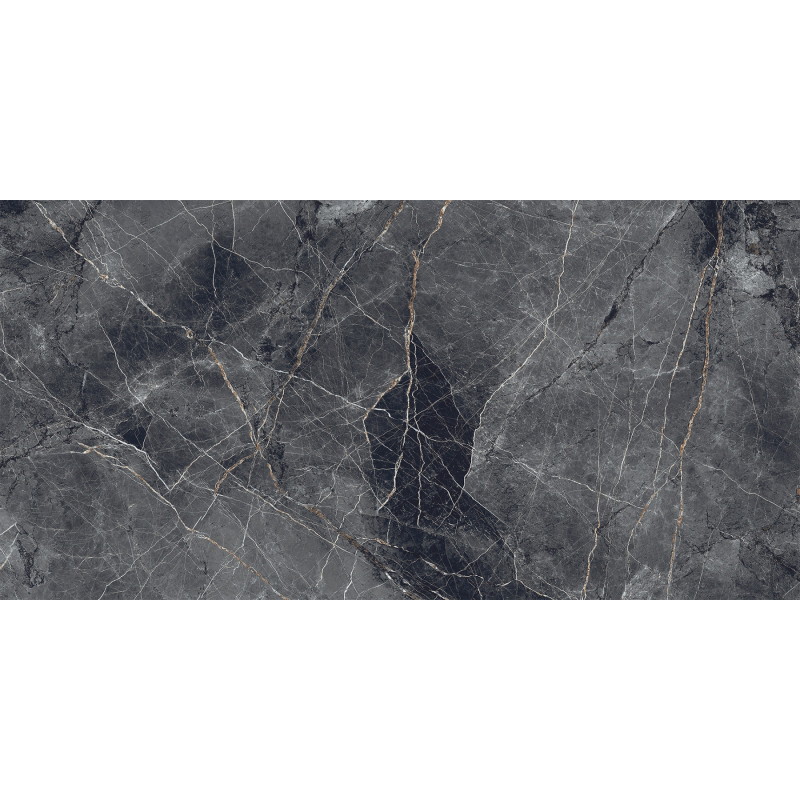 Mexen Eternity Nero gres szkliwiony rekt. G1, płytka podłogowo-ścienna 120 x 60 cm, połysk - TL112-120-060-02
