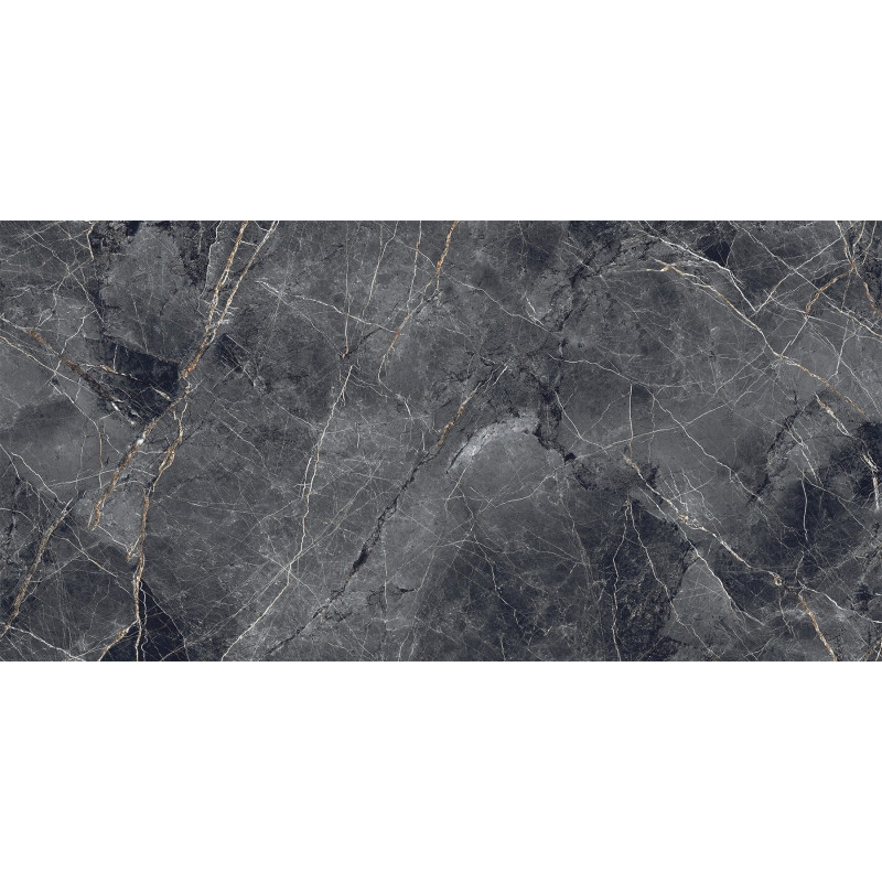 Mexen Eternity Nero gres szkliwiony rekt. G1, płytka podłogowo-ścienna 120 x 60 cm, połysk - TL112-120-060-02
