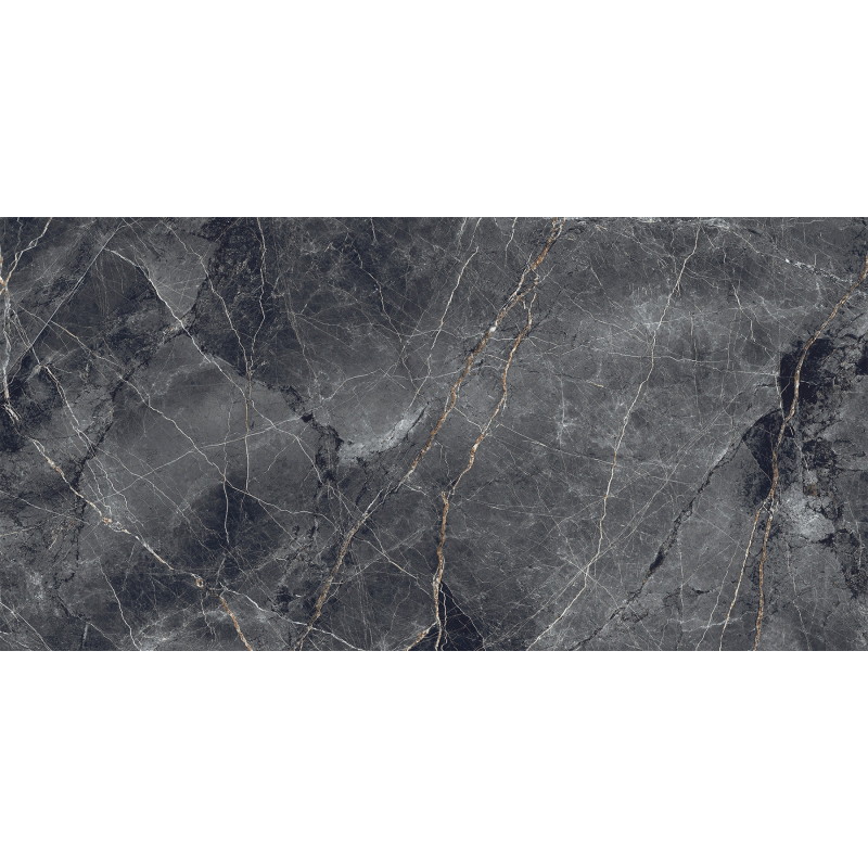Mexen Eternity Nero gres szkliwiony rekt. G1, płytka podłogowo-ścienna 120 x 60 cm, połysk - TL112-120-060-02