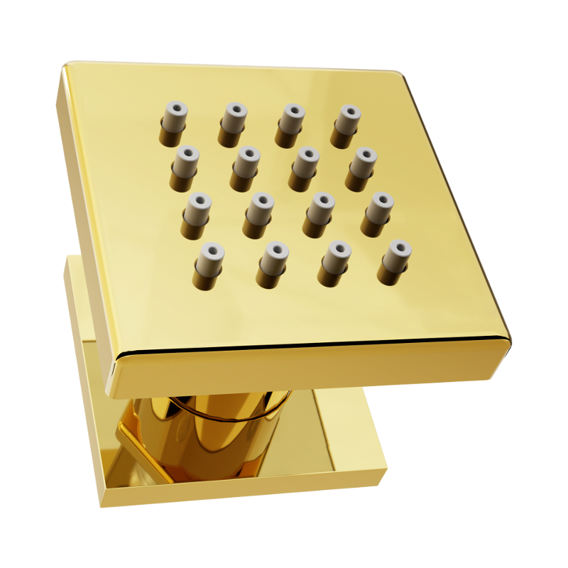 Mexen dysza boczna natynkowa, złota - 79360-50