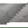 Mexen Lunar drzwi prysznicowe uchylne lewe 120 cm, transparent, nikiel szczotkowany - 834-120-000-97-00-L