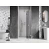 Mexen Lunar drzwi prysznicowe uchylne prawe 90 cm, transparent, chrom - 834-090-000-01-00-P
