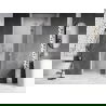 Mexen Lunar drzwi prysznicowe uchylne prawe 95 cm, transparent, chrom - 834-095-000-01-00-P