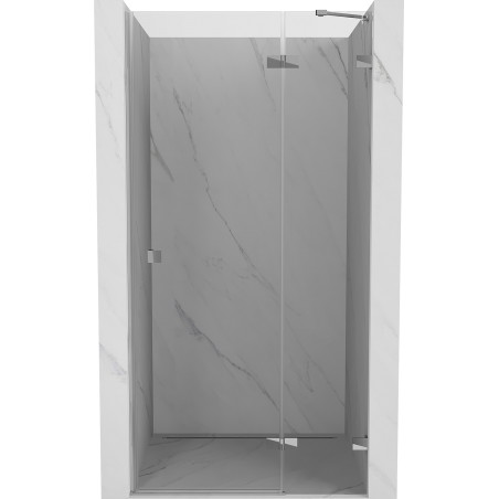 Mexen Lunar drzwi prysznicowe uchylne prawe 100 cm, transparent, chrom - 834-100-000-01-00-P