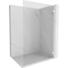 Mexen Lunar L ścianka prysznicowa Walk-in prawa 120 x 200 cm, transparent 8 mm, biała - 830L-120-000-20-00-P