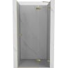 Mexen Lunar drzwi prysznicowe uchylne prawe 110 cm, transparent, złote - 834-110-000-50-00-P