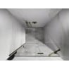 Mexen Lunar drzwi prysznicowe uchylne prawe 120 cm, transparent, złote - 834-120-000-50-00-P