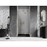 Mexen Lunar drzwi prysznicowe uchylne prawe 105 cm, transparent, złote szczotkowane - 834-105-000-55-00-P