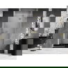Mexen Lunar drzwi prysznicowe uchylne prawe 115 cm, transparent, złote szczotkowane - 834-115-000-55-00-P