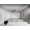 Mexen Lunar drzwi prysznicowe uchylne prawe 135 cm, transparent, złote szczotkowane - 834-135-000-55-00-P