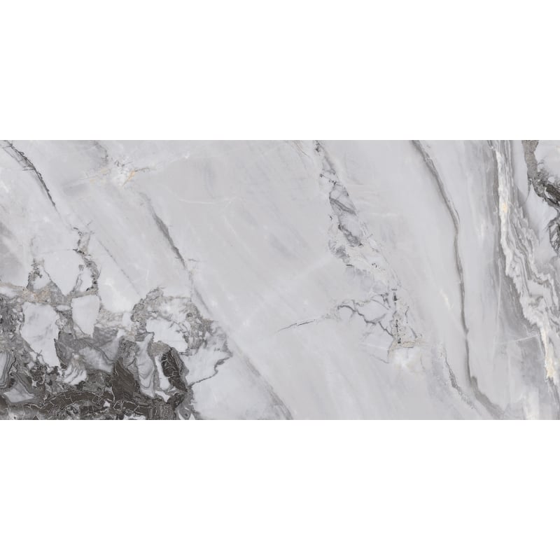 Mexen Limos Grey gres szkliwiony rekt. G1, płytka podłogowo-ścienna 120 x 60 cm, połysk - TL127-120-060-01