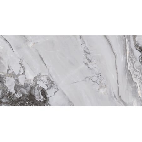 Mexen Limos Grey gres szkliwiony rekt. G1, płytka podłogowo-ścienna 120 x 60 cm, połysk - TL127-120-060-01