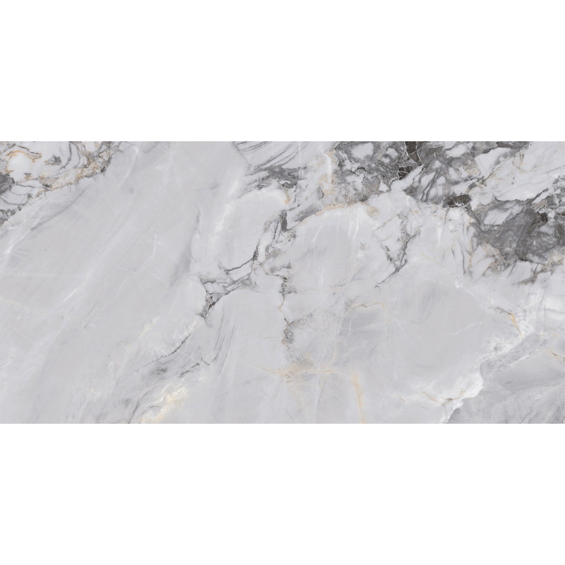 Mexen Limos Grey gres szkliwiony rekt. G1, płytka podłogowo-ścienna 120 x 60 cm, połysk - TL127-120-060-01