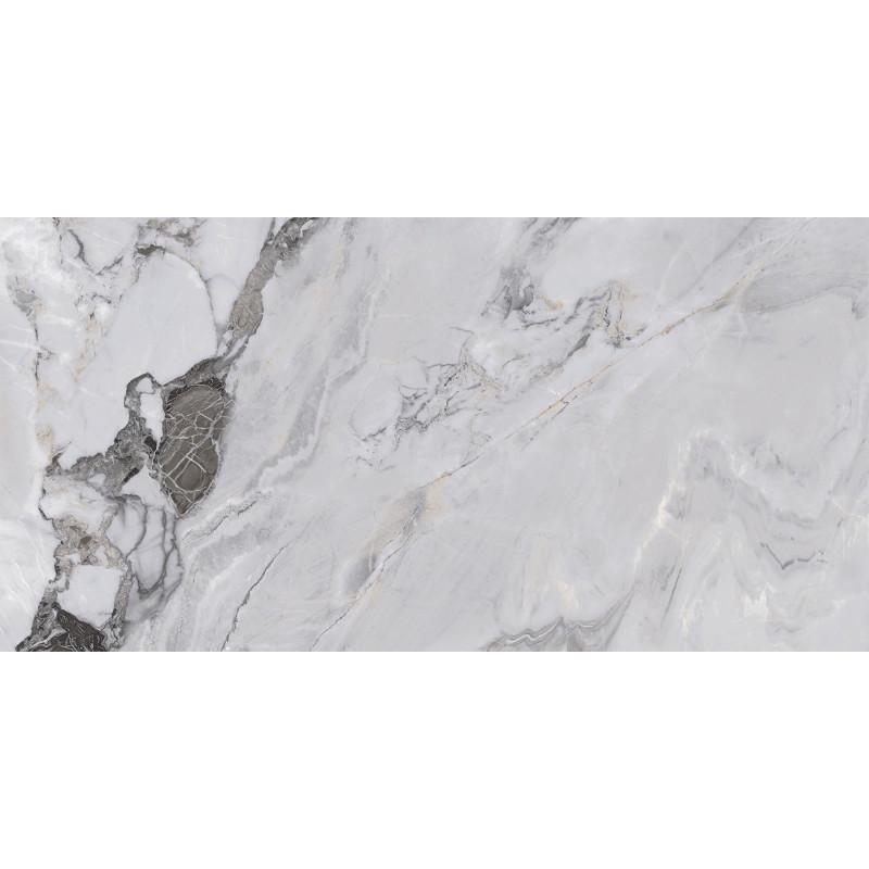 Mexen Limos Grey gres szkliwiony rekt. G1, płytka podłogowo-ścienna 120 x 60 cm, połysk - TL127-120-060-01