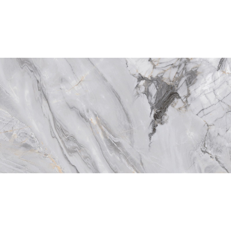 Mexen Limos Grey gres szkliwiony rekt. G1, płytka podłogowo-ścienna 120 x 60 cm, połysk - TL127-120-060-01