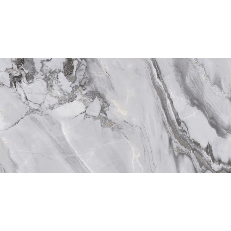 Mexen Limos Grey gres szkliwiony rekt. G1, płytka podłogowo-ścienna 120 x 60 cm, połysk - TL127-120-060-01