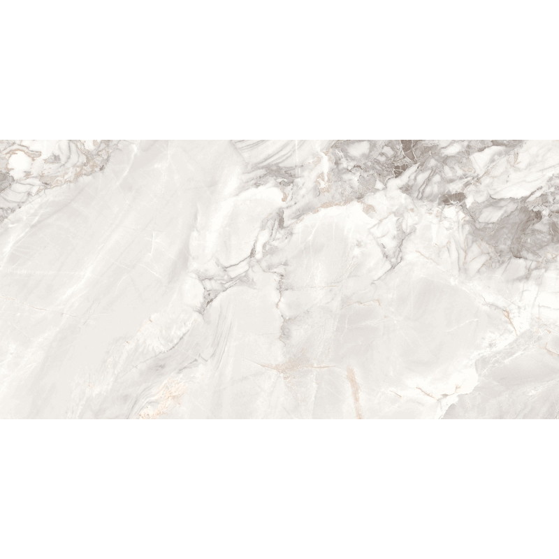 Mexen Limos White gres szkliwiony rekt. G1, płytka podłogowo-ścienna 120 x 60 cm, połysk - TL127-120-060-03