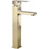 Mexen Emma bateria umywalkowa wysoka, złota szczotkowana - 71910-50