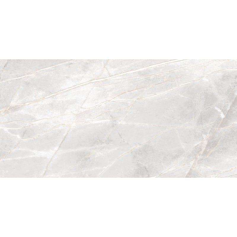 Mexen Cressida White gres szkliwiony rekt. G1, płytka podłogowo-ścienna 120 x 60 cm, połysk - TL135-120-060-01