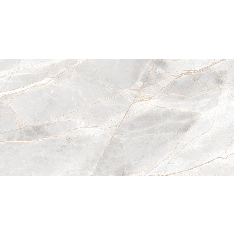 Mexen Cressida White gres szkliwiony rekt. G1, płytka podłogowo-ścienna 120 x 60 cm, połysk - TL135-120-060-01