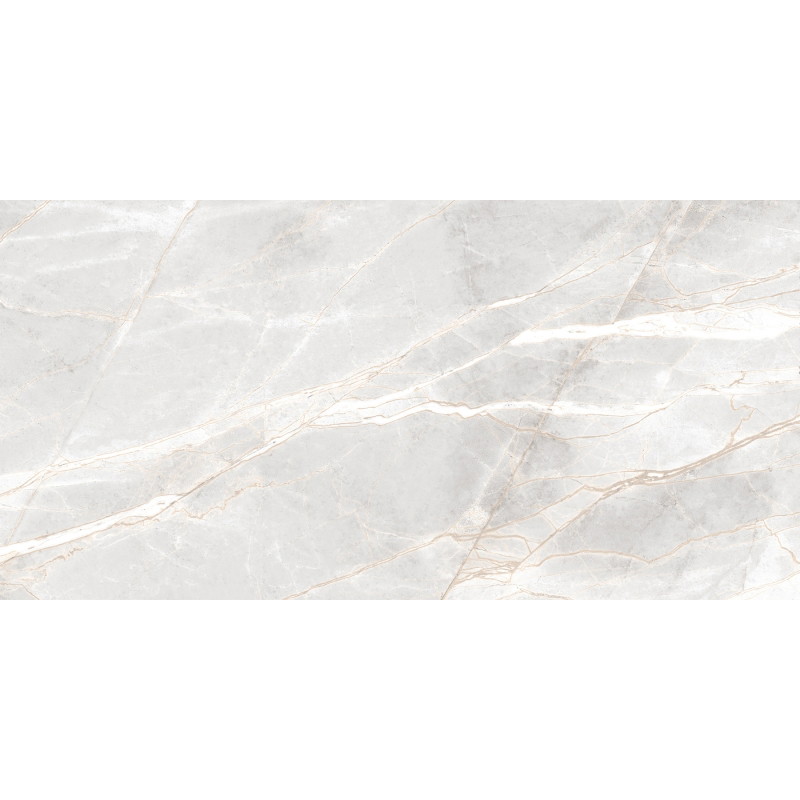 Mexen Cressida White gres szkliwiony rekt. G1, płytka podłogowo-ścienna 120 x 60 cm, połysk - TL135-120-060-01