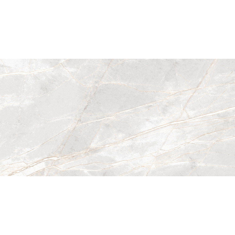 Mexen Cressida White gres szkliwiony rekt. G1, płytka podłogowo-ścienna 120 x 60 cm, połysk - TL135-120-060-01
