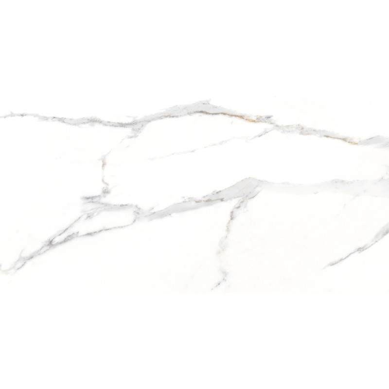 Mexen Agata White gres szkliwiony rekt. G1, płytka podłogowo-ścienna 120 x 60 cm, połysk - TL144-120-060-00