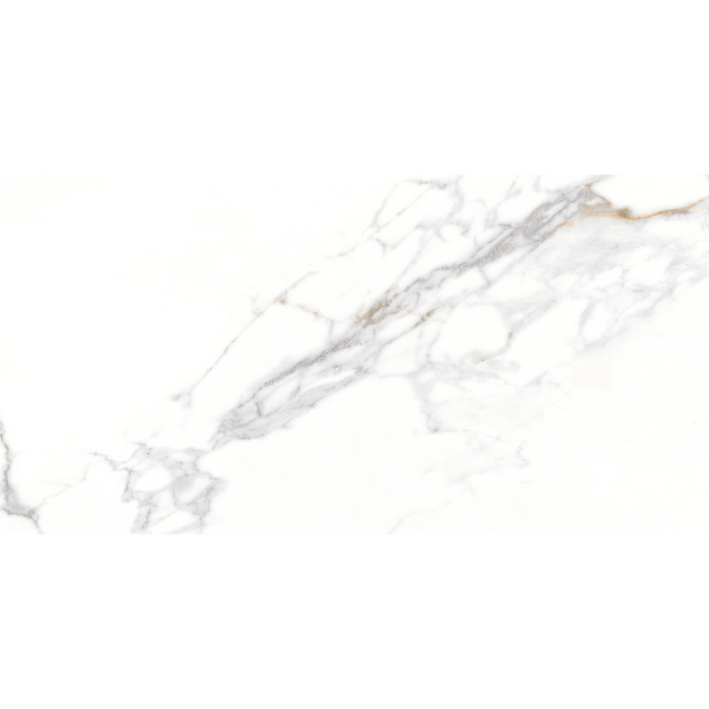 Mexen Agata White gres szkliwiony rekt. G1, płytka podłogowo-ścienna 120 x 60 cm, połysk - TL144-120-060-00