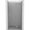 Mexen Lunar drzwi prysznicowe uchylne prawe 85 cm, transparent, nikiel szczotkowany - 834-085-000-97-00-P