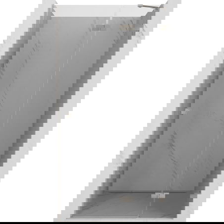 Mexen Lunar drzwi prysznicowe uchylne prawe 90 cm, transparent, nikiel szczotkowany - 834-090-000-97-00-P