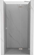 Mexen Lunar drzwi prysznicowe uchylne prawe 110 cm, transparent, nikiel szczotkowany - 834-110-000-97-00-P
