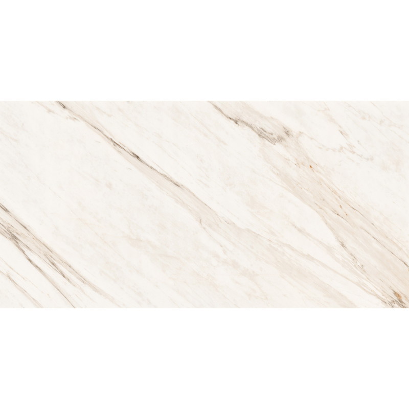 Mexen Angelo White gres szkliwiony rekt. G1, płytka podłogowo-ścienna 120 x 60 cm, połysk - TL156-120-060-00