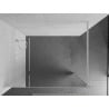 Mexen Kioto ścianka prysznicowa Walk-in 80 x 200 cm, lustro 8 mm, biała - 800-080-101-20-50