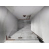 Mexen Lunar L drzwi prysznicowe uchylne lewe 80 cm, transparent, miedź szczotkowana - 834L-080-000-65-00-L