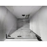Mexen Lunar L drzwi prysznicowe uchylne lewe 85 cm, transparent, gun gray szczotkowany - 834L-085-000-66-00-L